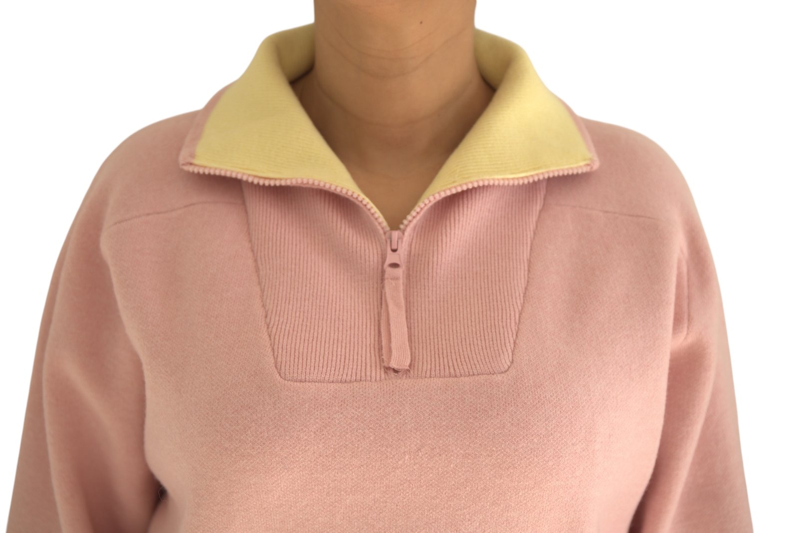 Pull bicolore