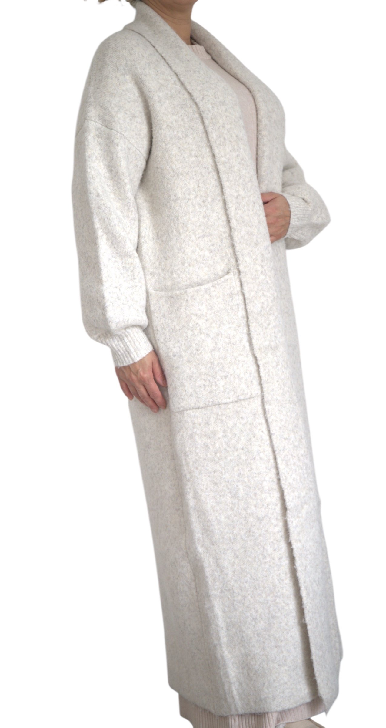 Gilet long  créme